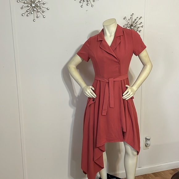 CHRISELLE X J.O.A Asymmetrical Dress - Picture 2 of 12